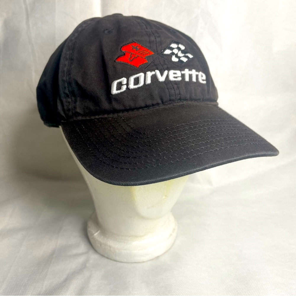 National Corvette Museum Adjustable Baseball Hat Cap Official Racing Flag Logo